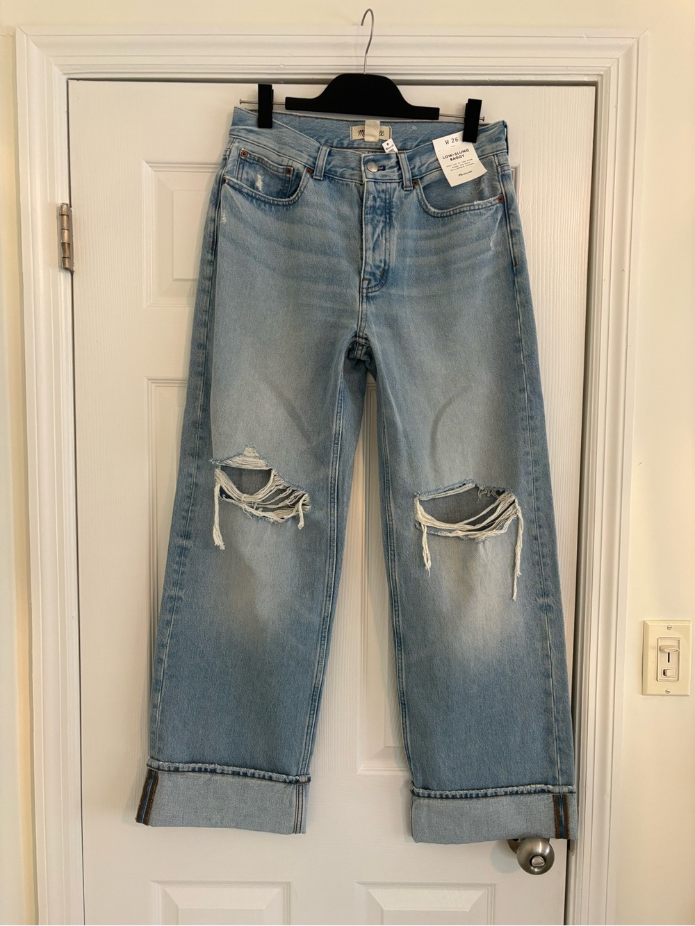 Madewell Low Slung Baggy Jeans W26